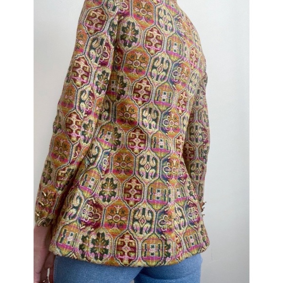 vintage 1970's Tapestry blazer. Xs/s - Picture 2 of 7